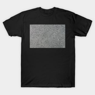 Closeup of grey granite T-Shirt